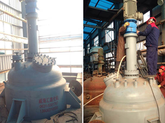 為山東制藥生產(chǎn)9.9MPa、5600L磁力反應(yīng)釜